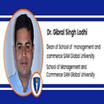 Interview Dr Gibral Singh Lodhi Dean at School of  management and commerce SAM Global University Bhopal